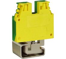 Зажим для заземления TEC.10/D желто-зеленый 10 кв.мм | код ZTE510 | DKC
